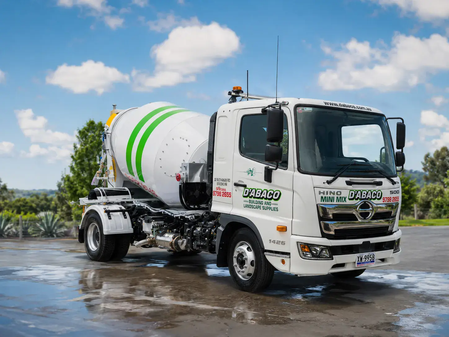 D'Abaco Mini Mix concrete truck
